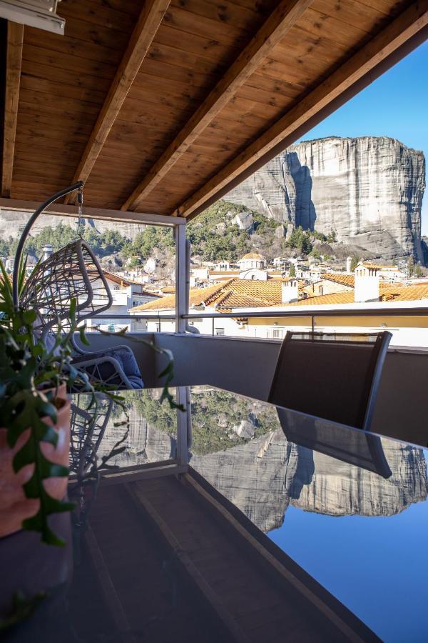 Rock State View - Unique Overlooking Meteora Flat Kalambaka Extérieur photo